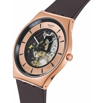 Swatch New Skin Irony  Copper Flame Watch